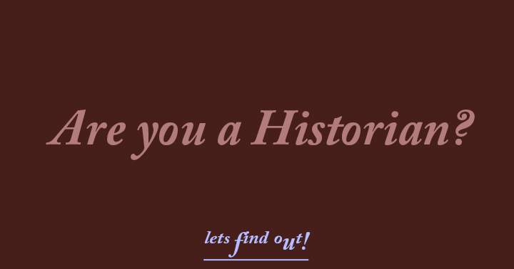 Banner for Are you a historian?