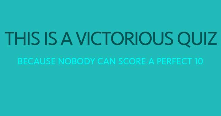 Banner for A VICTORIOUS QUIZ!