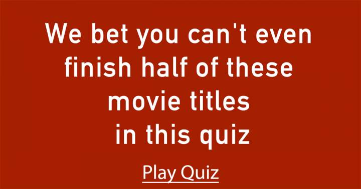 Banner for Hard Movie Quiz