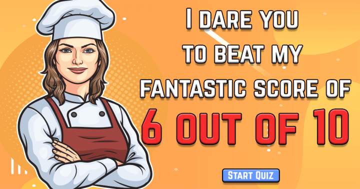 Banner for Challenging Food & Beverages Quiz