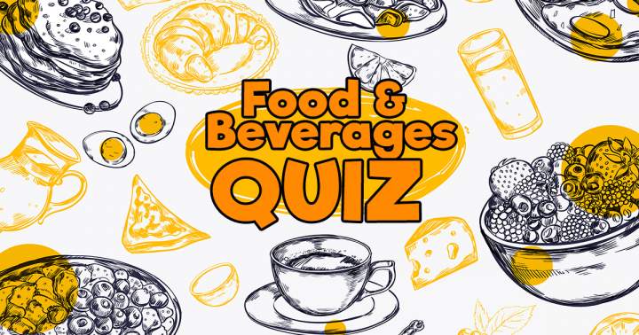 Banner for Food & Beverages Quiz