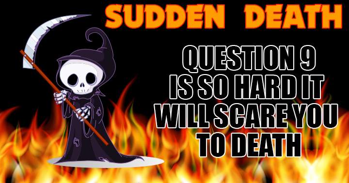 Banner for Sudden Death Trivia Quiz