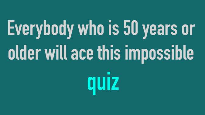 Banner for Quiz on General Knowledge.