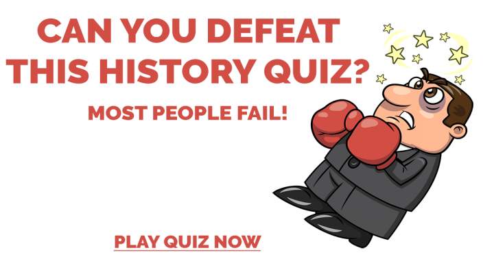 Banner for Is it possible for you to pass this History Quiz?