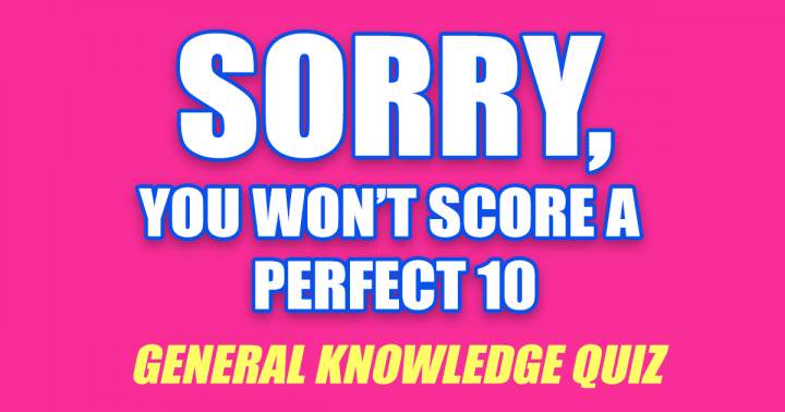 Banner for Quiz on General Knowledge.