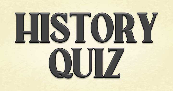 Banner for Quiz on history.