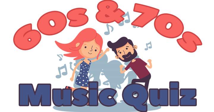 Banner for Quiz on Music of the 1960s and 1970s.