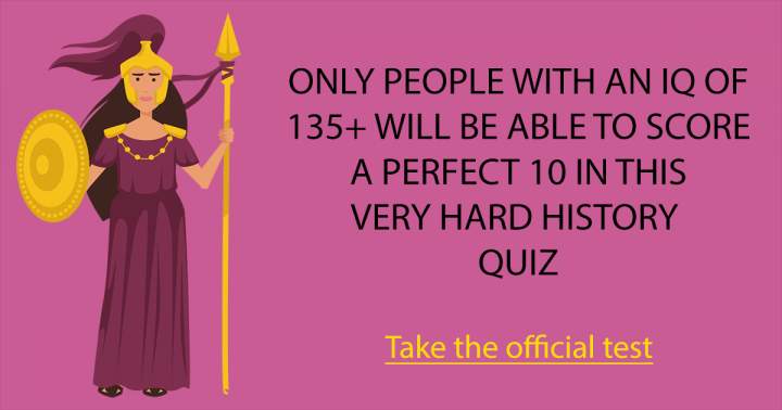 Banner for For quiz takers with a high IQ only.