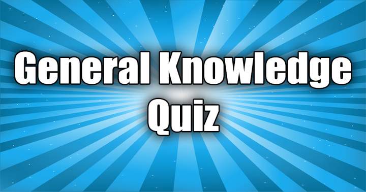 Banner for 'Quiz on General Knowledge'