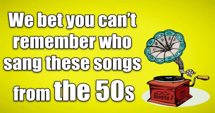 Which artists performed these songs in the 1950s?