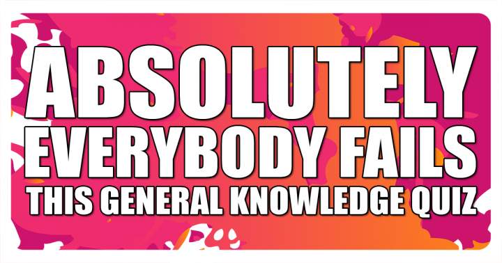 Banner for Quiz on a Variety of General Knowledge