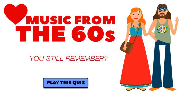 Banner for '60s Music Quiz'