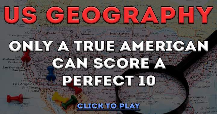 Banner for 'Quiz on US Geography'