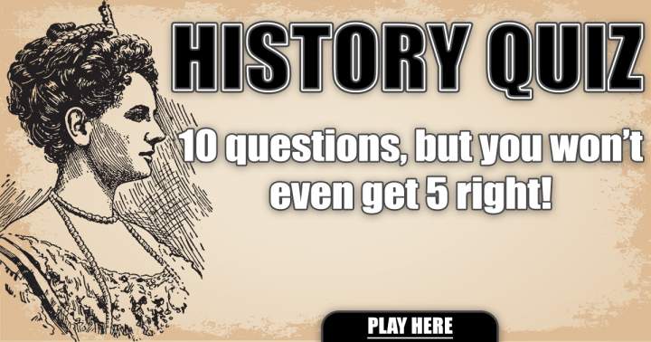 Banner for A quiz on history.