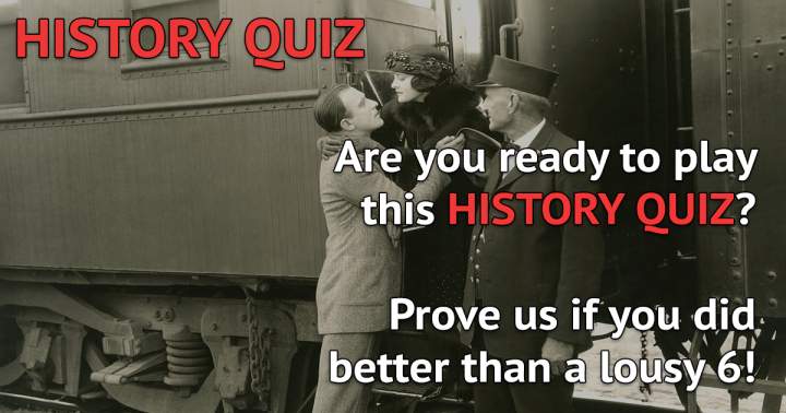 Banner for Try out this History Quiz.