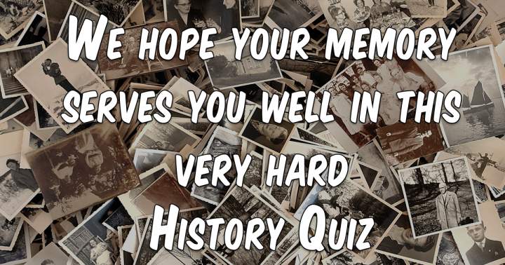 Banner for 'Unattainable History Quiz'