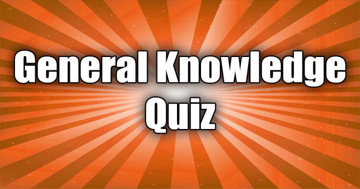 Banner for Quiz of General Knowledge.