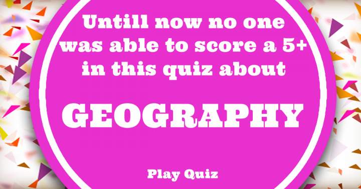 Banner for Geography Quiz