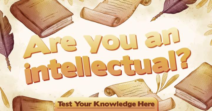 Banner for 'Intellectuals' Quiz'