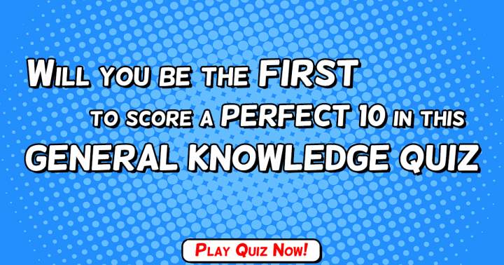 Banner for Quiz on General Knowledge