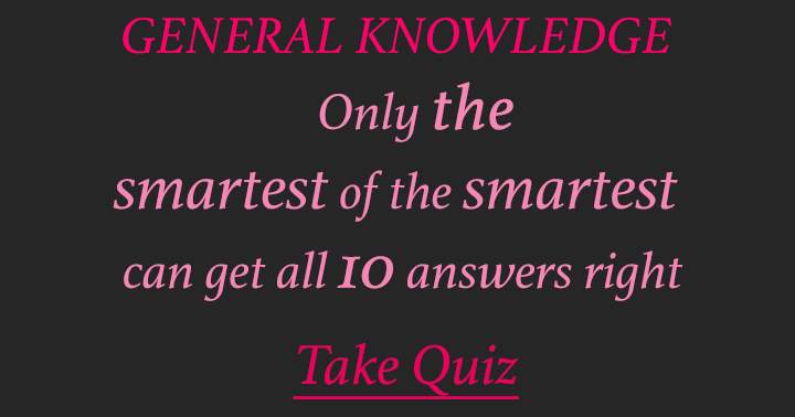 Banner for Only 10% of participants do not fail in the General Knowledge Quiz.