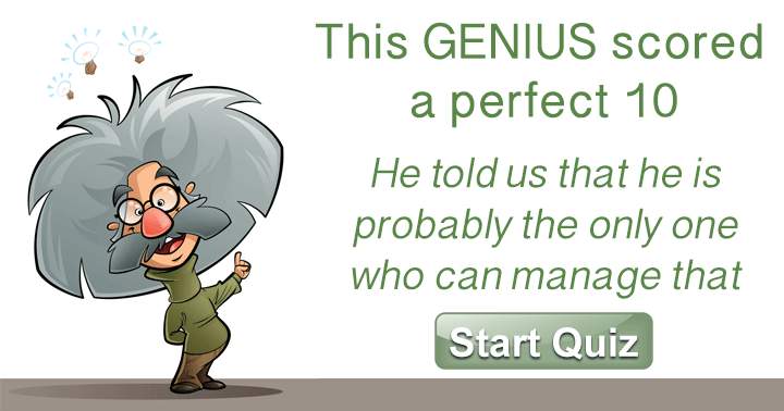 Banner for Do you possess genius-level intelligence?