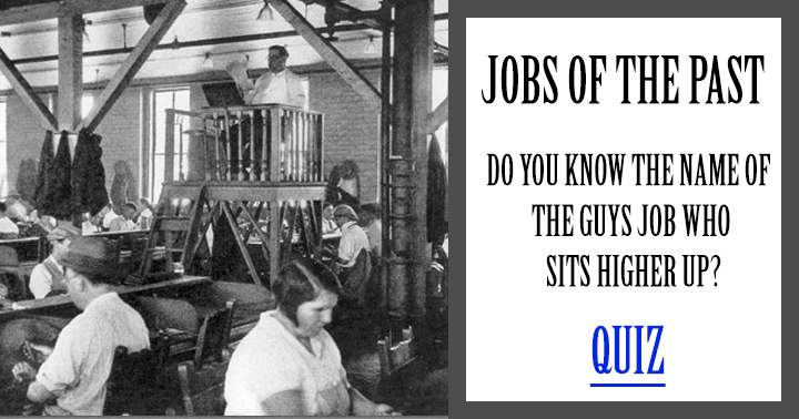 Banner for 'Jobs from the past'