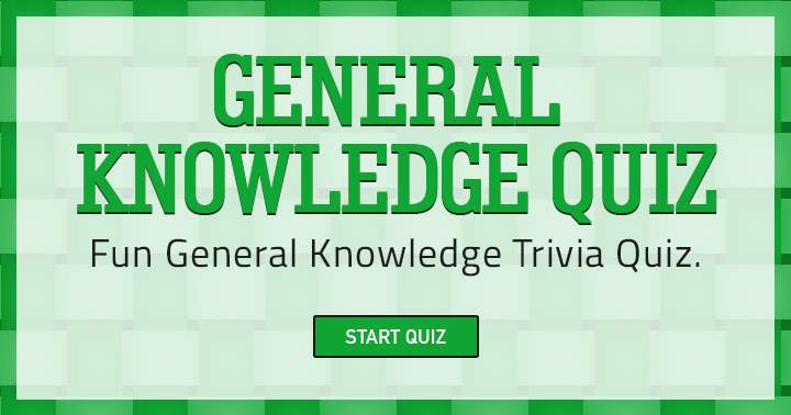 Banner for Are you capable of completing the entertaining general knowledge trivia quiz?