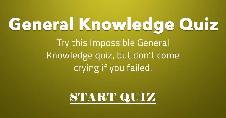 Banner for After attempting this impossible quiz, the majority of individuals will inevitably find themselves in tears.