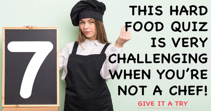 Banner for Challenging Food Quiz