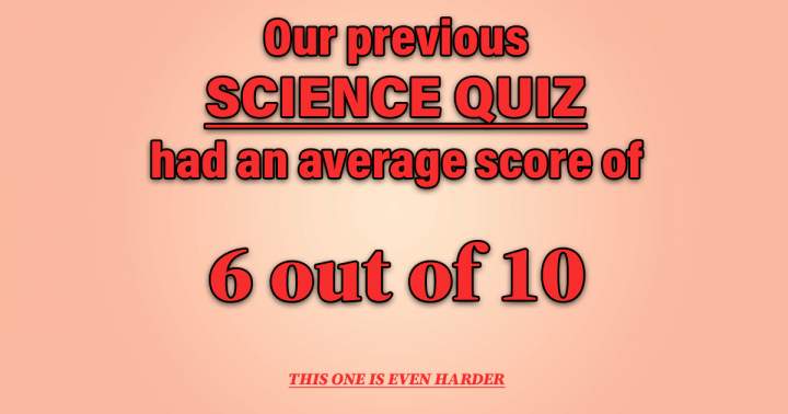 Banner for Challenging Science Quiz