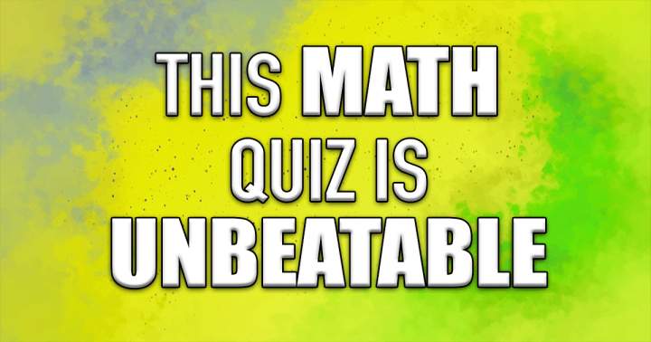 Banner for Math Quiz That Cannot Be Defeated