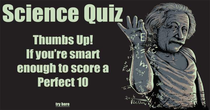 Banner for Quiz on Science.