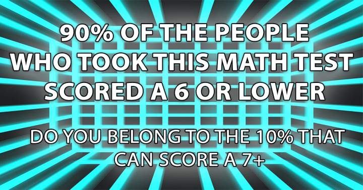 Banner for Are you part of the 10% who can achieve a score of 7 or higher?