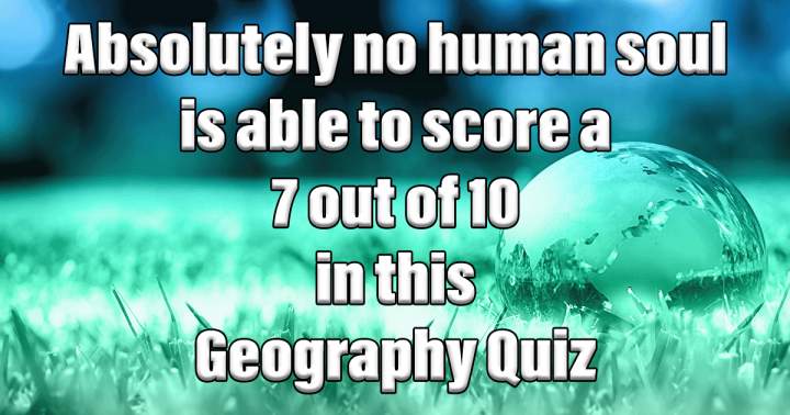 Banner for Geography Quiz: A Challenging Test