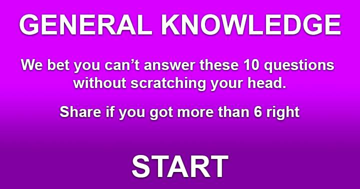 Banner for Test your mixed knowledge and see if you can achieve a perfect score on this trivia quiz.