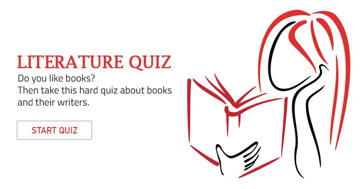 Banner for Take this fun literature quiz if you enjoy books.