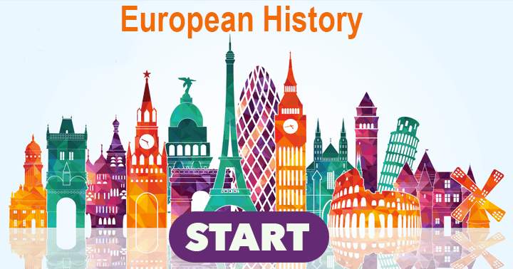 Banner for Quiz on European history.