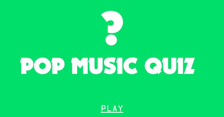 Banner for Quiz on Popular Music