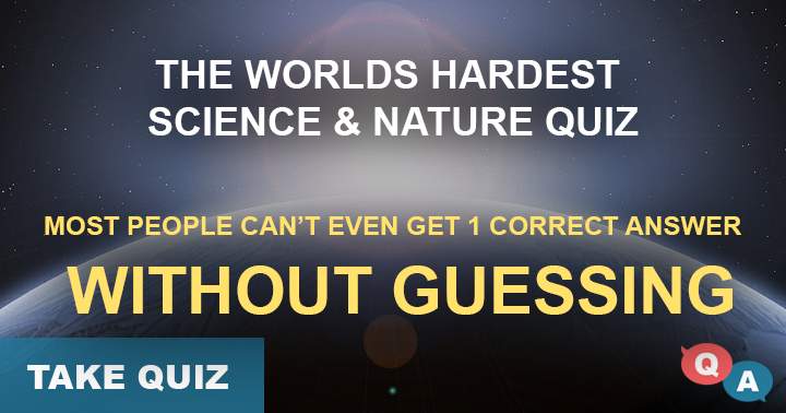 Banner for 'The most challenging science and nature quiz in the world.'