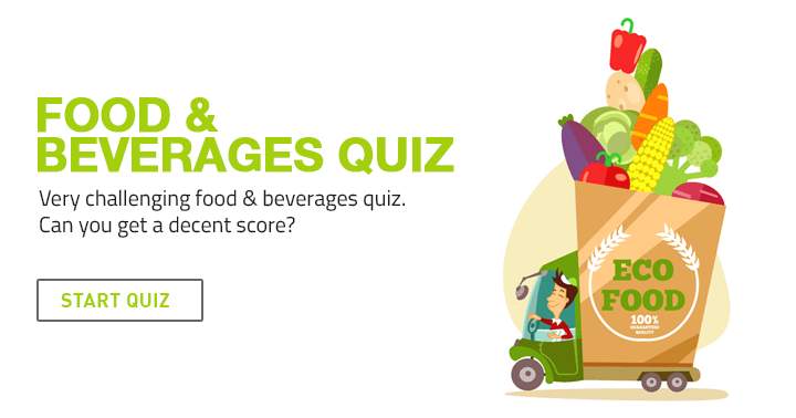 Banner for Can you achieve a respectable score on this highly challenging food and beverages quiz?