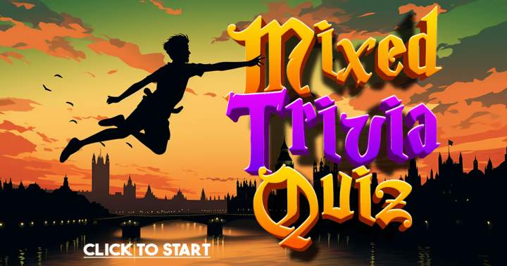 Banner for Quiz with a Mix of Trivia