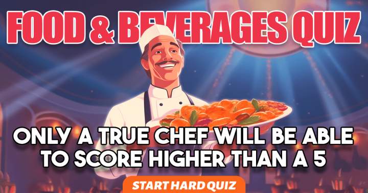 Banner for Food Quiz that will Test Your Skills