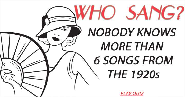 Banner for Which artists performed these songs from the 1920s?