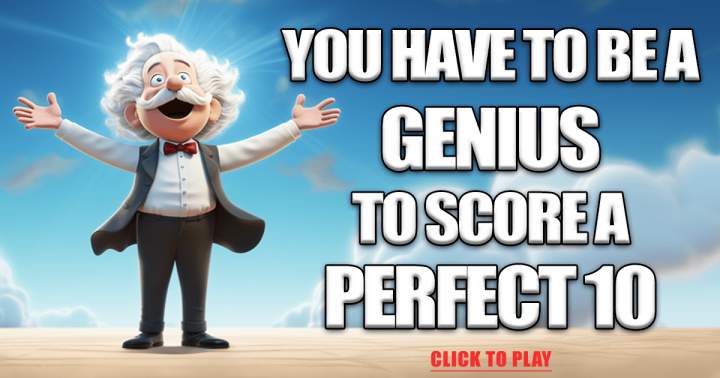 Banner for Do you consider yourself a genius?