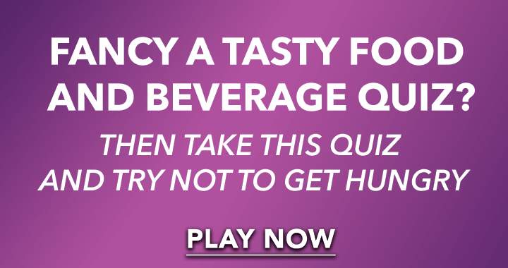 Banner for 'Quiz on Food and Beverage'