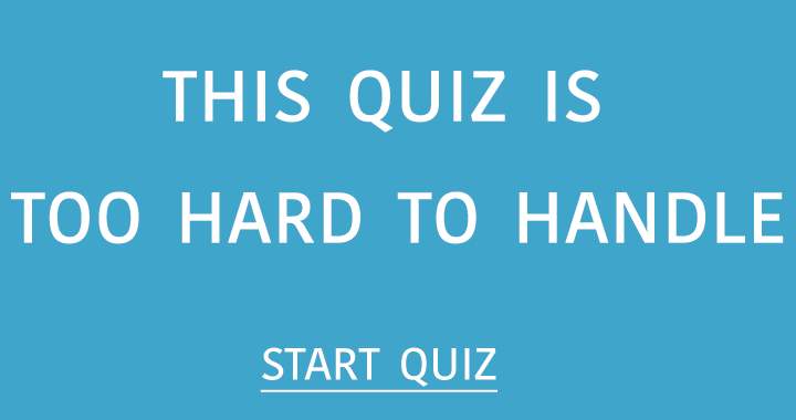 Banner for This quiz is overwhelming!