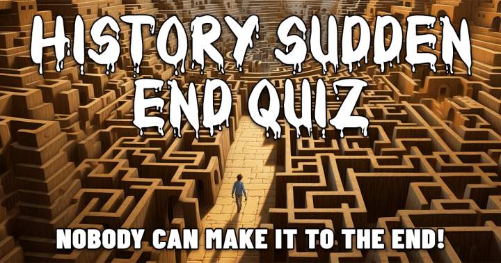 Banner for Quiz on the Sudden End of History