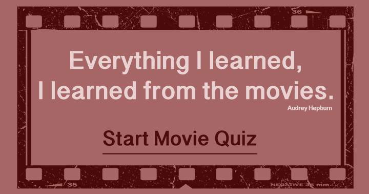 Banner for Quiz on movies