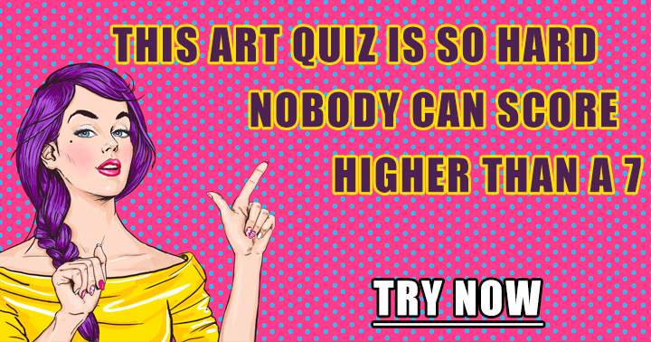 Banner for Are you up for tackling this challenging art quiz?